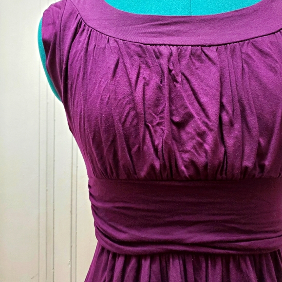 I Love Your Jersey Dress in Plum - Picture 2 of 6